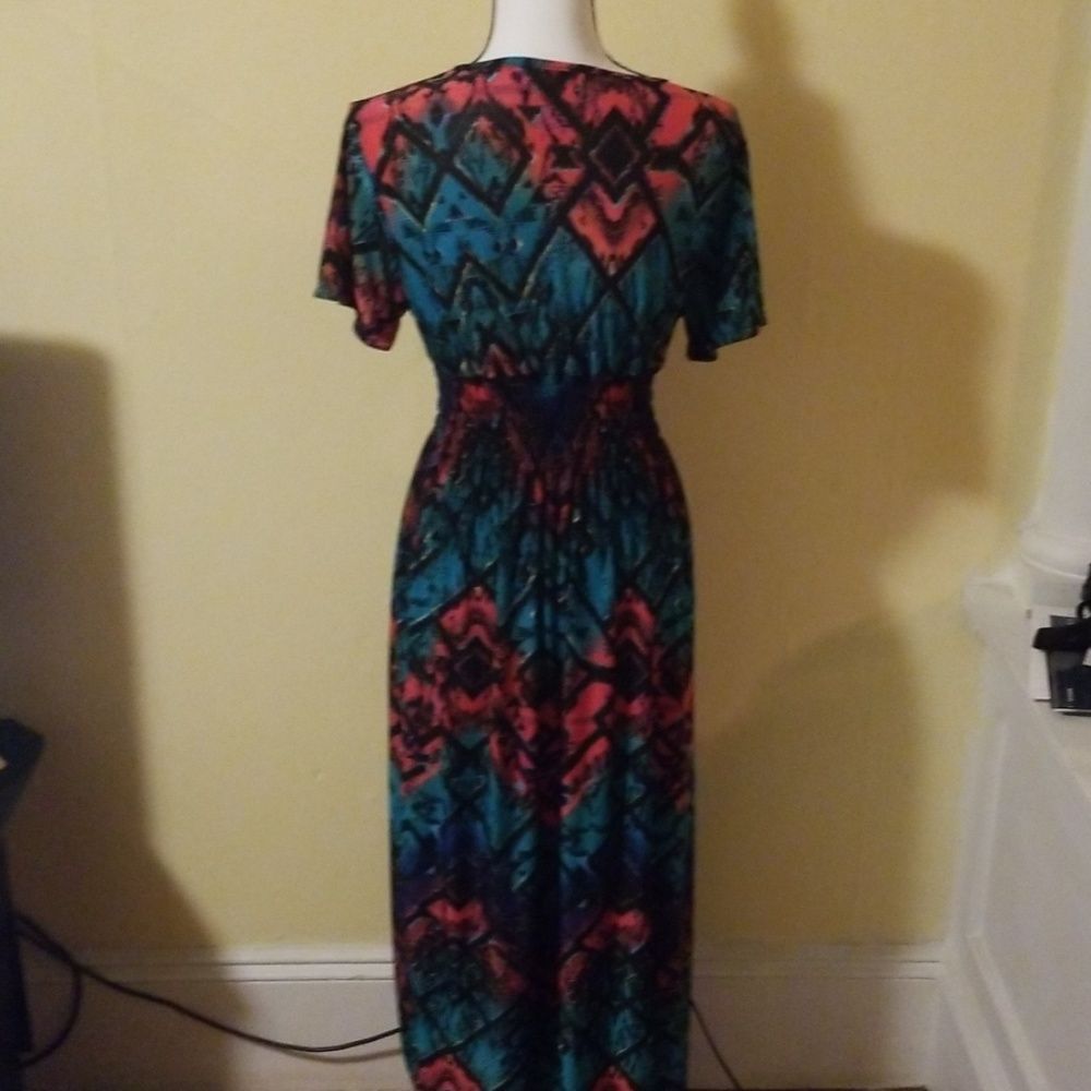 Multicolor long dress - Picture 4 of 4